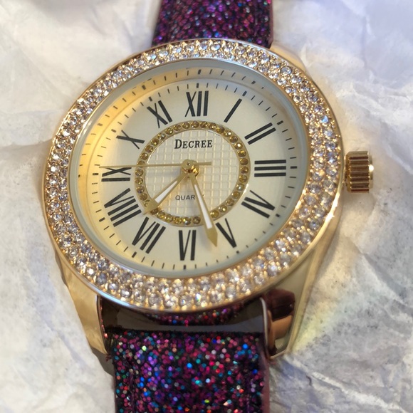 Decree Jewelry - Decree Glitter Watch